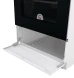 Плита газовая Gorenje GG5A12WH белая 4 конфорки, духовка 70 л, без крышки