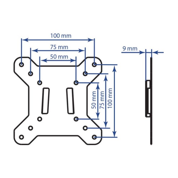 Кронштейн для телевизора Kromax VEGA-3 new черный 15&amp;quot;-32&amp;quot; макс.20кг настенный фиксированный