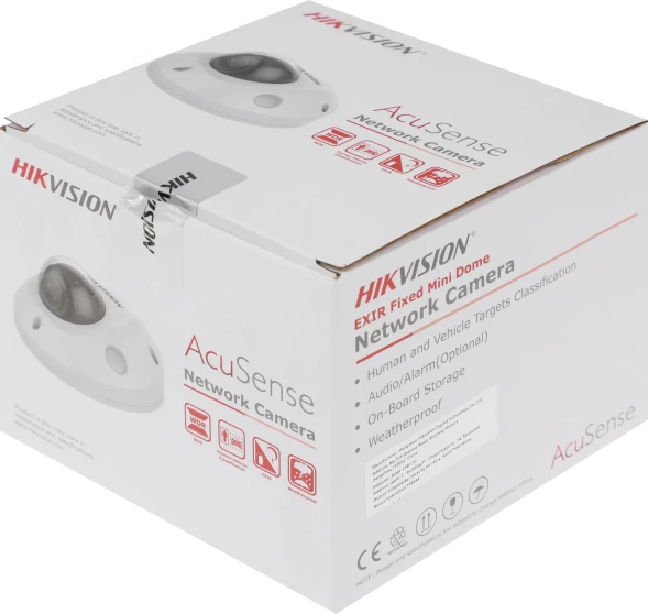Камера видеонаблюдения IP Hikvision DS-2CD2543G2-IWS(2.8mm) Wi-Fi 2.8-2.8мм цв. корп.:белый