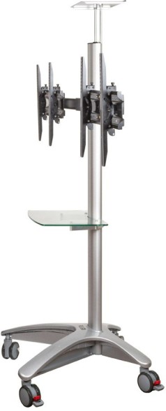 Подставка для телевизора Arm Media PT-STAND-15 серебристый 26&amp;quot;-55&amp;quot; макс.120кг напольный наклон