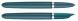 Ручка перьев. Parker 51 Core (CW2123506) Teal Blue CT F сталь нержавеющая подар.кор.