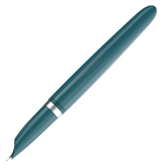 Ручка перьев. Parker 51 Core (CW2123506) Teal Blue CT F сталь нержавеющая подар.кор.