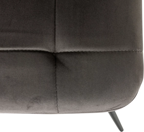 Стул для дома Бюрократ CH-K1_4 комплект 4шт т.серый Holland 18 металл черный на ножках (CH-K1_1/HL18_4)