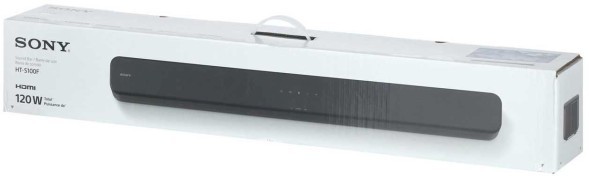 Саундбар Sony HT-S100F 2.0 120Вт черный