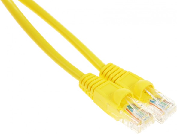 Патч-корд cat5E molded 5м желтый RJ-45 (m)-RJ-45 (m)