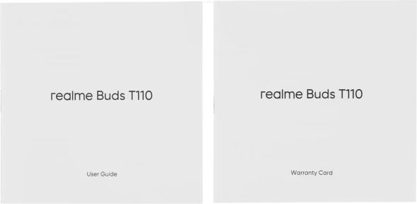 Гарнитура внутриканальные Realme Buds T110 зеленый беспроводные bluetooth в ушной раковине (631206000020)