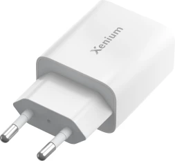 Сетевое зар./устр. Xenium X302 30W 3A+2A USB/USB Type-C универсальное белый (CCX3020W/00)