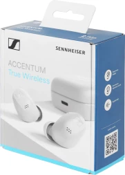 Наушники внутриканальные Sennheiser Accentum True Wireless белый беспроводные bluetooth в ушной раковине (ACCENTUM TRUE WIRELESS WH)