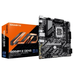 Материнская плата Gigabyte B860M E GEN5 Soc-1851 Intel B860 2xDDR5 mATX AC`97 8ch(7.1) GbLAN RAID+HDMI+DP