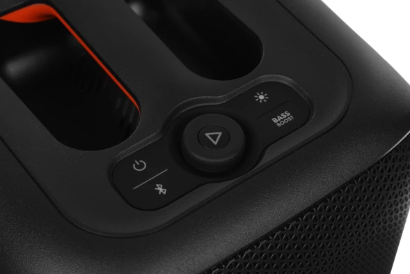 Минисистема Hi-Fi JBL PartyBox Encore Essential черный/оранжевый 100Вт USB BT