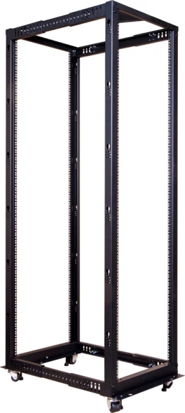 Полка выдвижная Lanmaster TWT-RACK2-S4-ADJ/45 1U нагр.:45кг. 19&amp;quot; черный