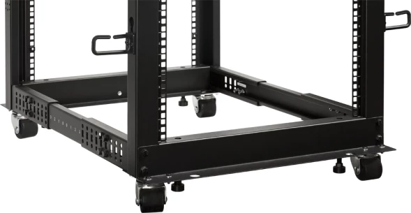 Полка выдвижная Lanmaster TWT-RACK2-S4-ADJ/45 1U нагр.:45кг. 19&amp;quot; черный