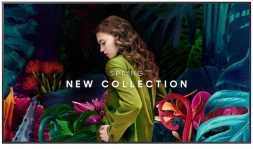 Панель Samsung 75&amp;quot; QB75C черный VA LED 8ms 16:9 HDMI M/M матовая 350cd 178гр/178гр 3840x1920 4K USB 38.3кг