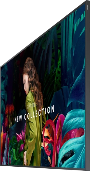 Панель Samsung 75&amp;quot; QB75C черный VA LED 8ms 16:9 HDMI M/M матовая 350cd 178гр/178гр 3840x1920 4K USB 38.3кг