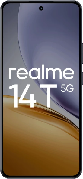 Смартфон Realme RMX5078 14T 5G 256Gb 12Gb черный моноблок 3G 4G 2Sim 6.67&amp;quot; 1080x2400 Android 15 50Mpix 802.11 a/b/g/n/ac NFC GPS GSM900/1800 GSM1900 Protect