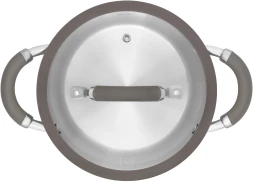 Кастрюля Rondell Balance RDS-753 2л. d=18см (с крышкой) стальной