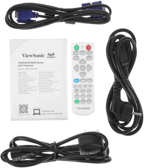 Проектор ViewSonic PA503X DLP 3800Lm (1024x768) 22000:1 ресурс лампы:15000часов 1xUSB typeA 1xUSB typeB 1xHDMI 2.1кг