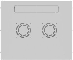 Шкаф коммутационный NTSS Lime (NTSS-WL9U5560GS) настенный 9U 550x600мм пер.дв.стекл несъемн.бок.пан. 30кг серый 520мм 15.6кг 110град. 500мм IP20 сталь