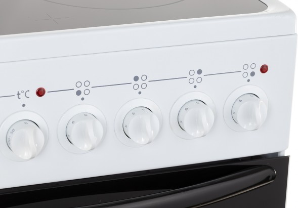 Плита Электрическая Лысьва EF4002MK00 белый стеклокерамика (без крышки)