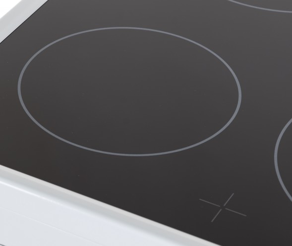 Плита Электрическая Лысьва EF4002MK00 белый стеклокерамика (без крышки)