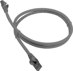 Патч-корд Lanmaster LAN-PC45/S6A-7.0-GY FTP RJ-45 вил.-вилка RJ-45 кат.6A 7м серый LSZH