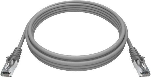 Патч-корд NTSS NTSS-PC-FTP-RJ45-5e-1.5-LSZH-GY NTSS-PC-FTP-RJ45-5E-1.5-LSZH FTP RJ-45 вил.-вилка RJ-45 кат.5E 1.5м серый LSZH (уп.:1шт) 26AWG