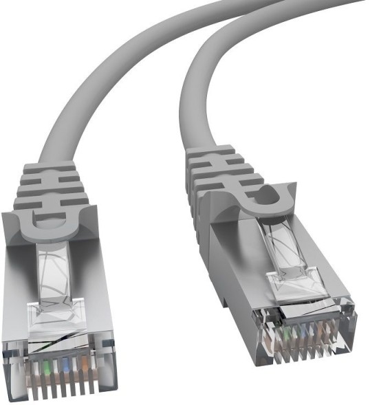 Патч-корд NTSS NTSS-PC-FTP-RJ45-5e-1.5-LSZH-GY NTSS-PC-FTP-RJ45-5E-1.5-LSZH FTP RJ-45 вил.-вилка RJ-45 кат.5E 1.5м серый LSZH (уп.:1шт) 26AWG