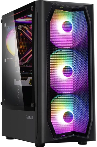 Корпус Zalman N4 REV.1 черный без БП ATX 5x120mm 2x180mm 2xUSB2.0 1xUSB3.0 audio bott PSU