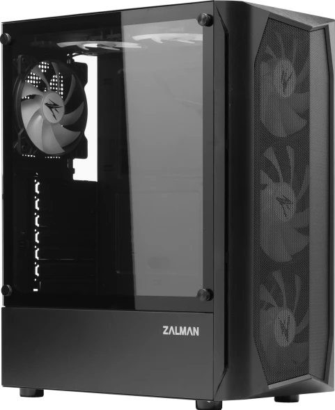 Корпус Zalman N4 REV.1 черный без БП ATX 5x120mm 2x180mm 2xUSB2.0 1xUSB3.0 audio bott PSU