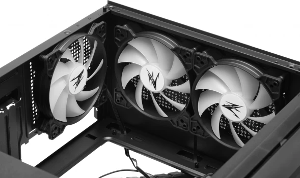 Корпус Zalman N4 REV.1 черный без БП ATX 5x120mm 2x180mm 2xUSB2.0 1xUSB3.0 audio bott PSU