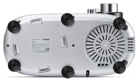 Кухонная машина Hyundai HYMS7651 планетар.вращ. 1400Вт серебристый