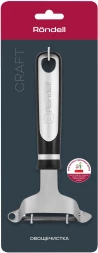 Овощечистка Rondell Craft RD-1874 черный/стальной упак.:картонная подложка