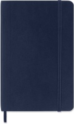Блокнот Moleskine CLASSIC SOFT QP613B20 Pocket 90x140мм 192стр. нелинованный мягкая обложка синий сапфир