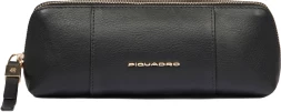 Чехол для ручки Piquadro Circle AC6475W92/N длина:20см ширина:5см высота:7см черный натур.кожа