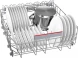 Посудомоечная машина встраив. Bosch SMV6ZCX13E 2400Вт полноразмерная