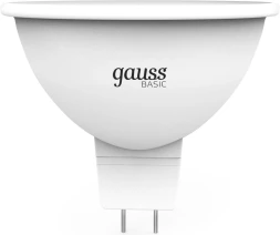 Лампа светодиодная Gauss Elementary 7Вт цок.:GU5.3 софит 12B св.свеч.бел.нейт. (11527)