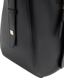 Деловая сумка тоут женская Piquadro Circle BD7136W92/N с отделением для ноутбука 14&amp;quot; черная натур.кожа