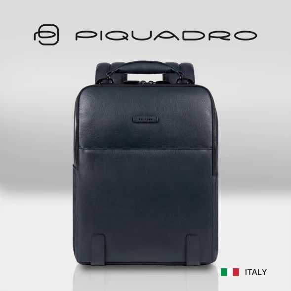 Рюкзак мужской Piquadro Modus Special CA4818MOS/BLU синий натур.кожа