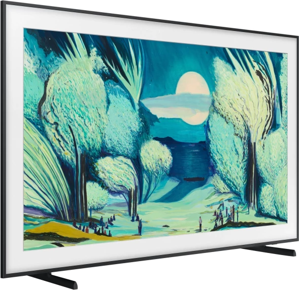 Телевизор QLED Samsung 85&amp;quot; QE85LS03FAUXRU The Frame черный 4K Ultra HD 120Hz DVB-T2 DVB-C DVB-S2 USB WiFi Smart TV