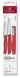 Набор ножей кухон. Victorinox Swiss Classic 6.7111.33C1 для овощей компл.:3предм. овощеч. красный европодвес