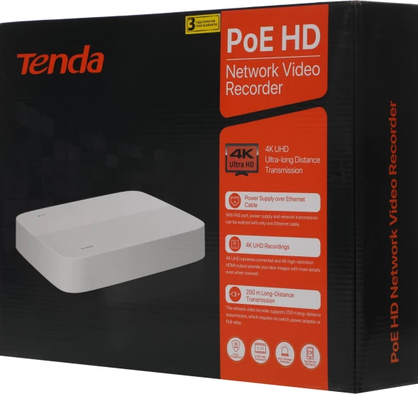 Видеорегистратор Tenda NVR N6P-8H