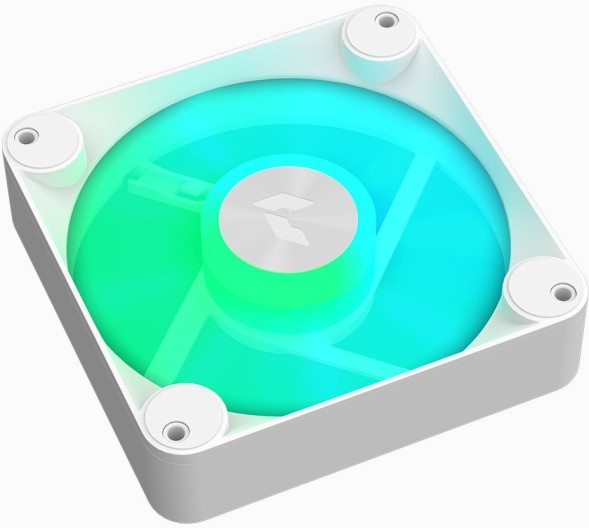 Вентилятор Aerocool APNX FP1-120 PWM ARGB 120x120mm белый 4-pin 15-33dB 160gr Ret