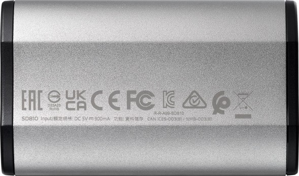 Накопитель SSD A-Data USB-C 2TB SD810-2000G-CSG SD810 1.8&amp;quot; серый