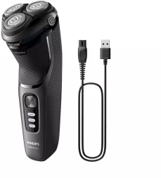Бритва роторная Philips S3343/13 реж.эл.:3 питан.:аккум. черный