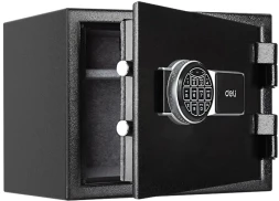 Сейф мебельный Deli ET586 огнестойкий 300x380x300мм электронный/ключевой