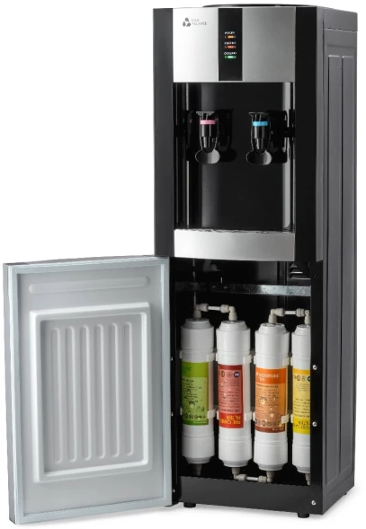 Пурифайер AEL H1s-LD напольный электронный черный/серебристый