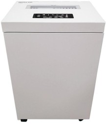 Шредер Office Kit S500 белый (секр.P-5) фрагменты 17лист. 50лтр. скрепки скобы пл.карты CD