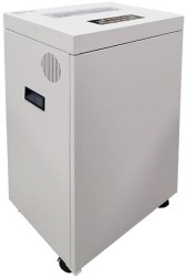 Шредер Office Kit S500 белый (секр.P-5) фрагменты 17лист. 50лтр. скрепки скобы пл.карты CD