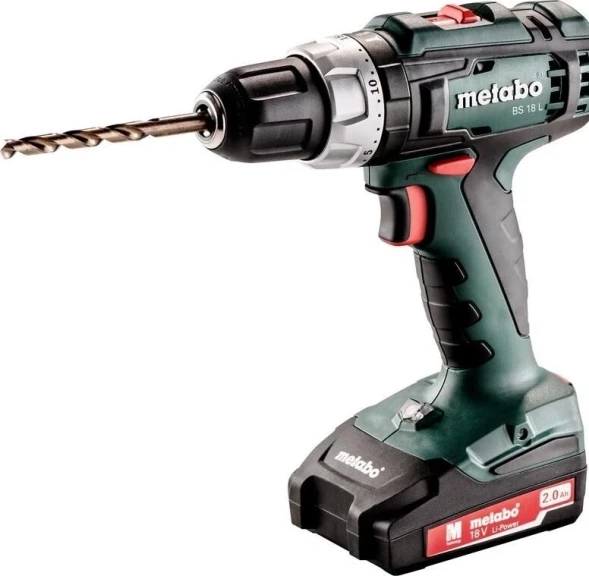 Дрель-шуруповерт Metabo BS 18 L BL Set 18Вт аккум. патрон:быстрозажимной (кейс в комплекте) (613155710)