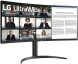 Монитор LG 34&amp;quot; UltraWide 34WR55QK-B черный VA LED 5ms 21:9 HDMI матовая HAS 300cd 178гр/178гр 3440x1440 100Hz DP Ultra WQHD USB 6.9кг